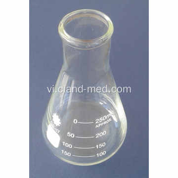 Hình nón Flask Erlenmeyer với tốt nghiệp